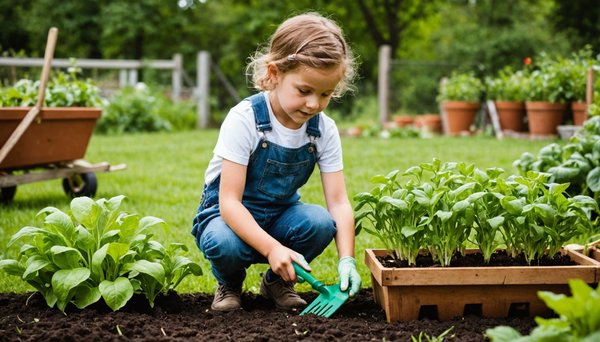 Découvrez des approches passionnantes pour enseigner le jardinage biologique à vos enfants !